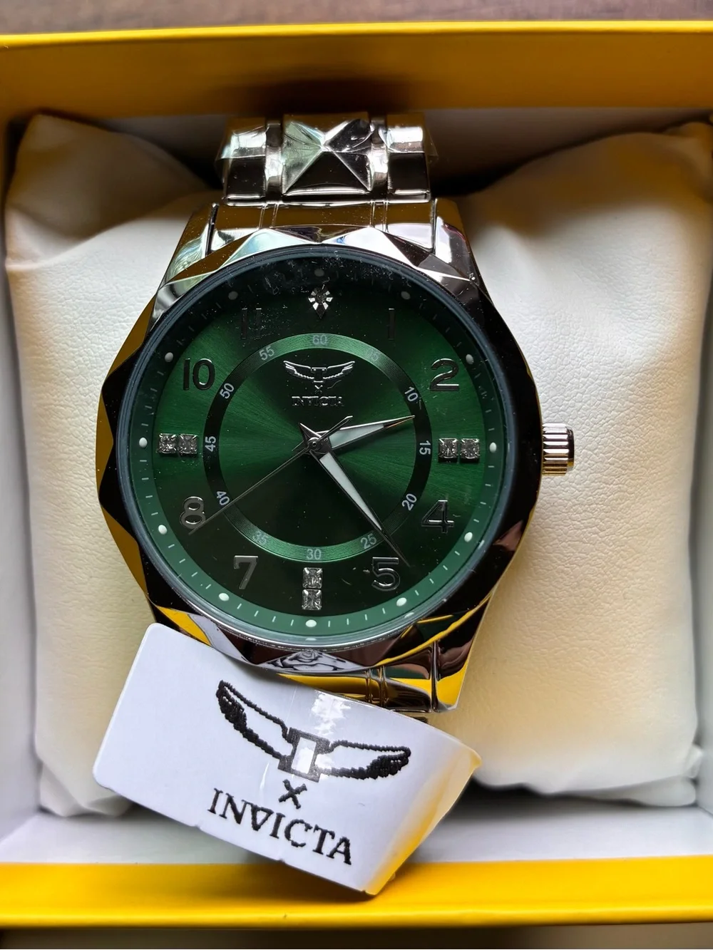 NEW Invicta Specialty I by Invicta Men's Watch - 41mm, Steel, Green Dial.